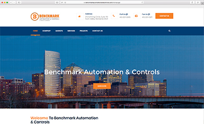 Benchmark Automation & Controls Live Site