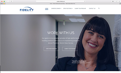 Fidelity Careers Live Site