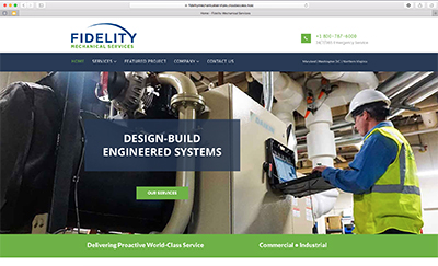 Fidelity Mechanical Services Live Site