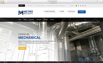 Metro Mechanical Live Site