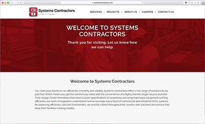 Systems Contractors Live Site